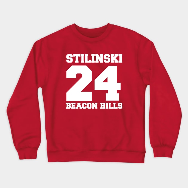 stiles stilinski 24 Crewneck Sweatshirt by meunir